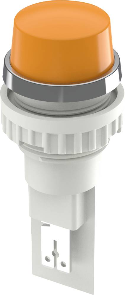 RAFI 1.63.018.001/1402 Standard indicator light w/o bulb BA9s Yellow 1 pc(s)