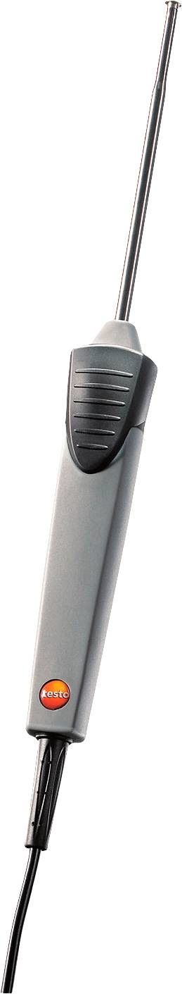Handheld wireless measurement probe with a long metal antenna and a cable extending from the bottom.