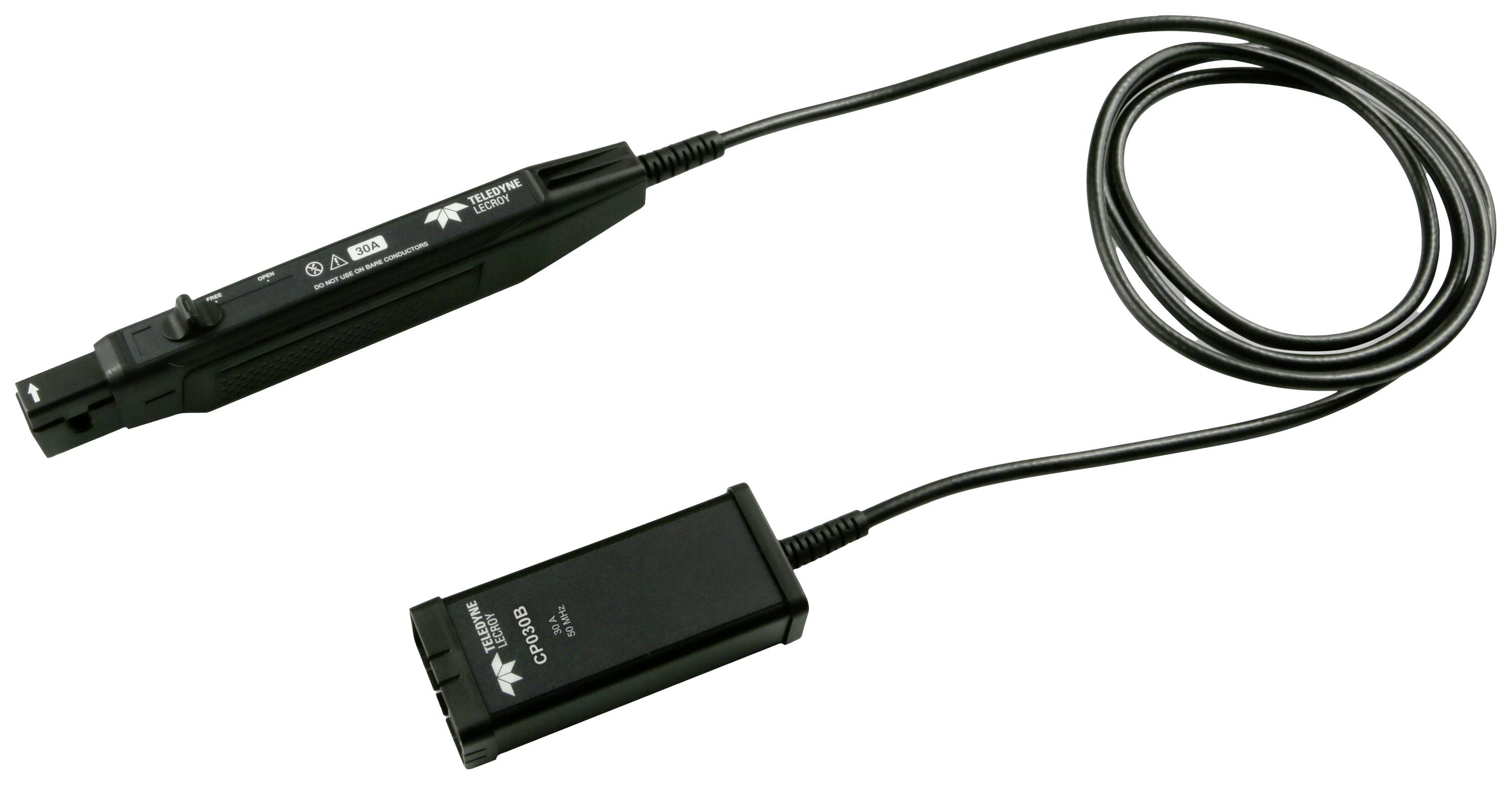 Cable and sensor measuring probe, suitable for electrical measurements.