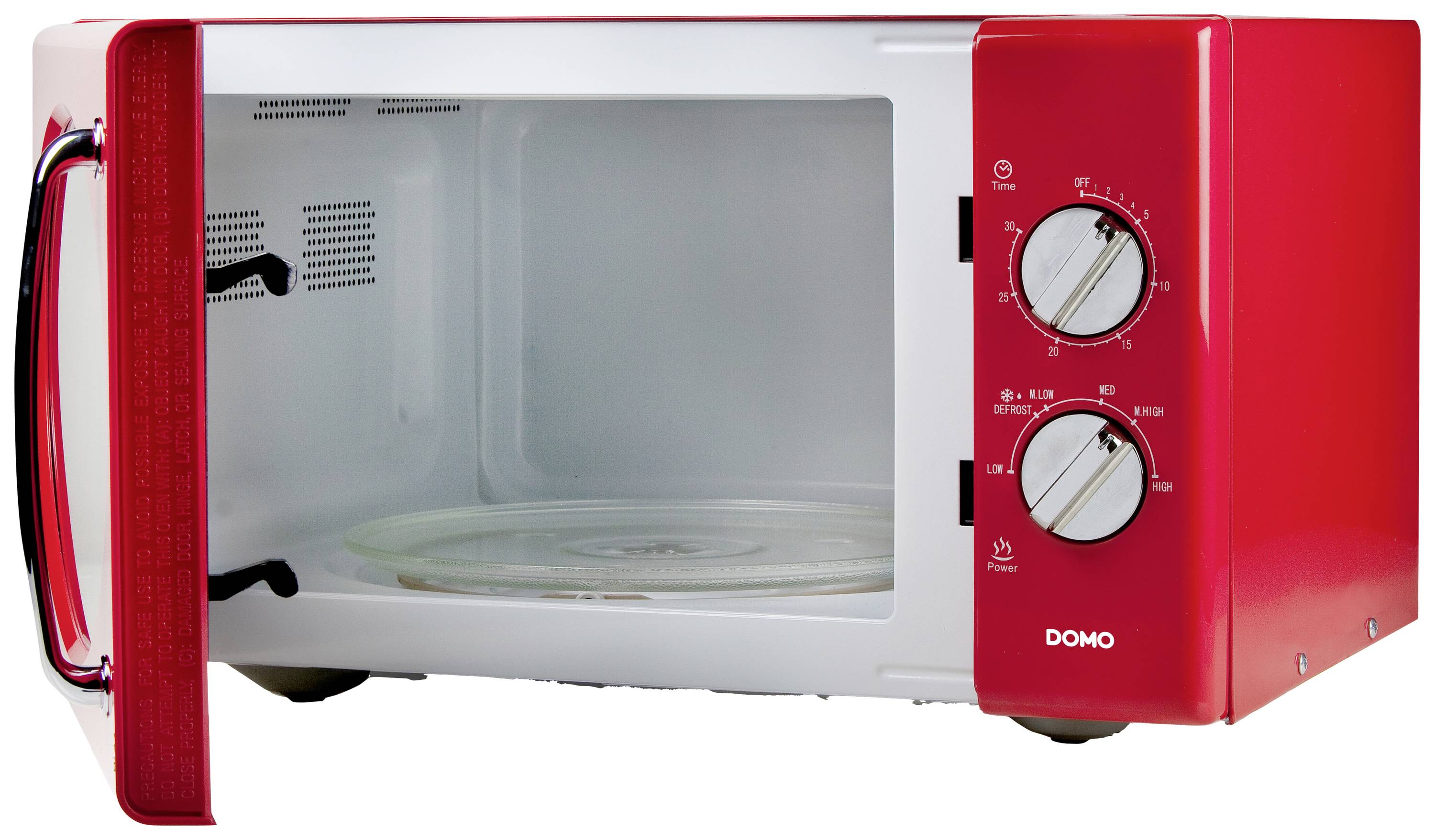 DOMO DO2925 Microwave Red 900 W Timer function