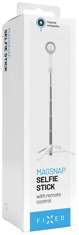 FIXED FIXSN-M-WH Selfie stick White Bluetooth, Built-in stand