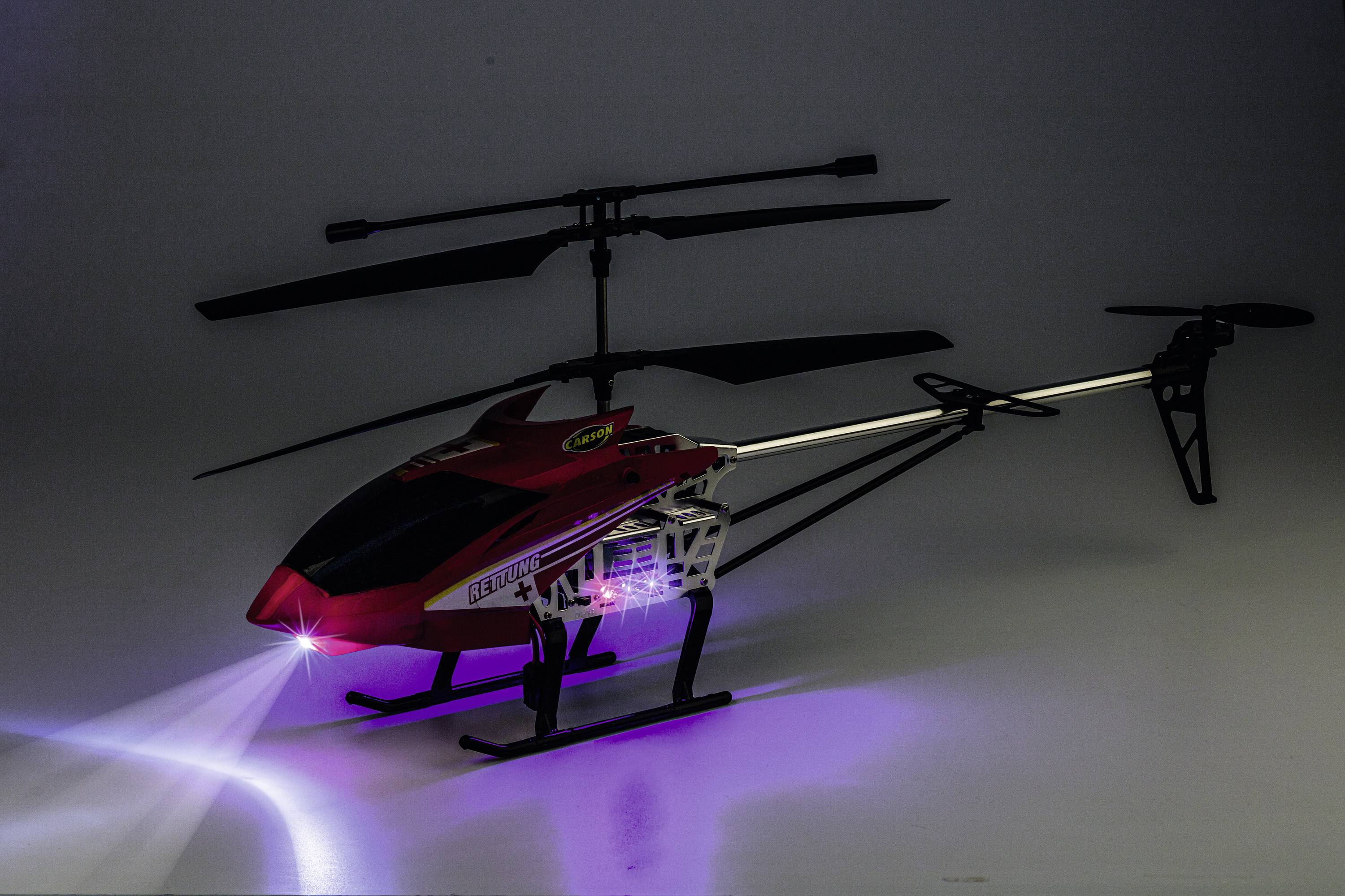 Carson Modellsport Easy Tyrann 670 Rescue RC model helicopter for beginners RtF