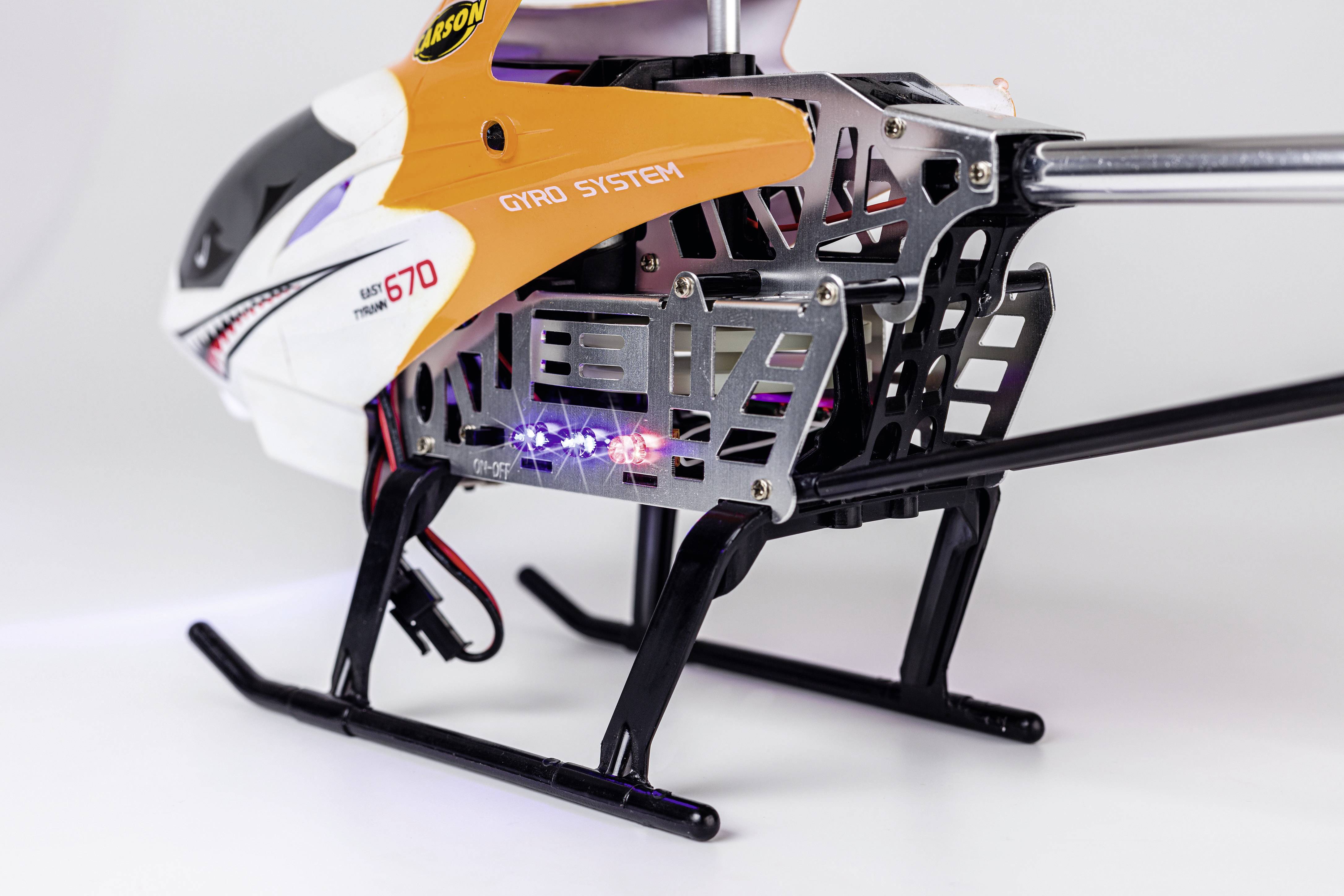 Carson Modellsport Easy Tyrann 670 RC model helicopter for beginners RtF