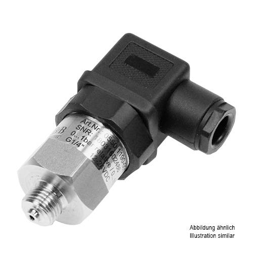 B + B Thermo-Technik Pressure transducer 1 pc(s) 0550 1381-003 ISO 4400 square connector