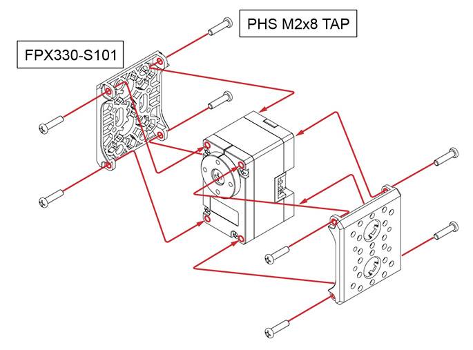 Robotis Fastener MBS-ME-86