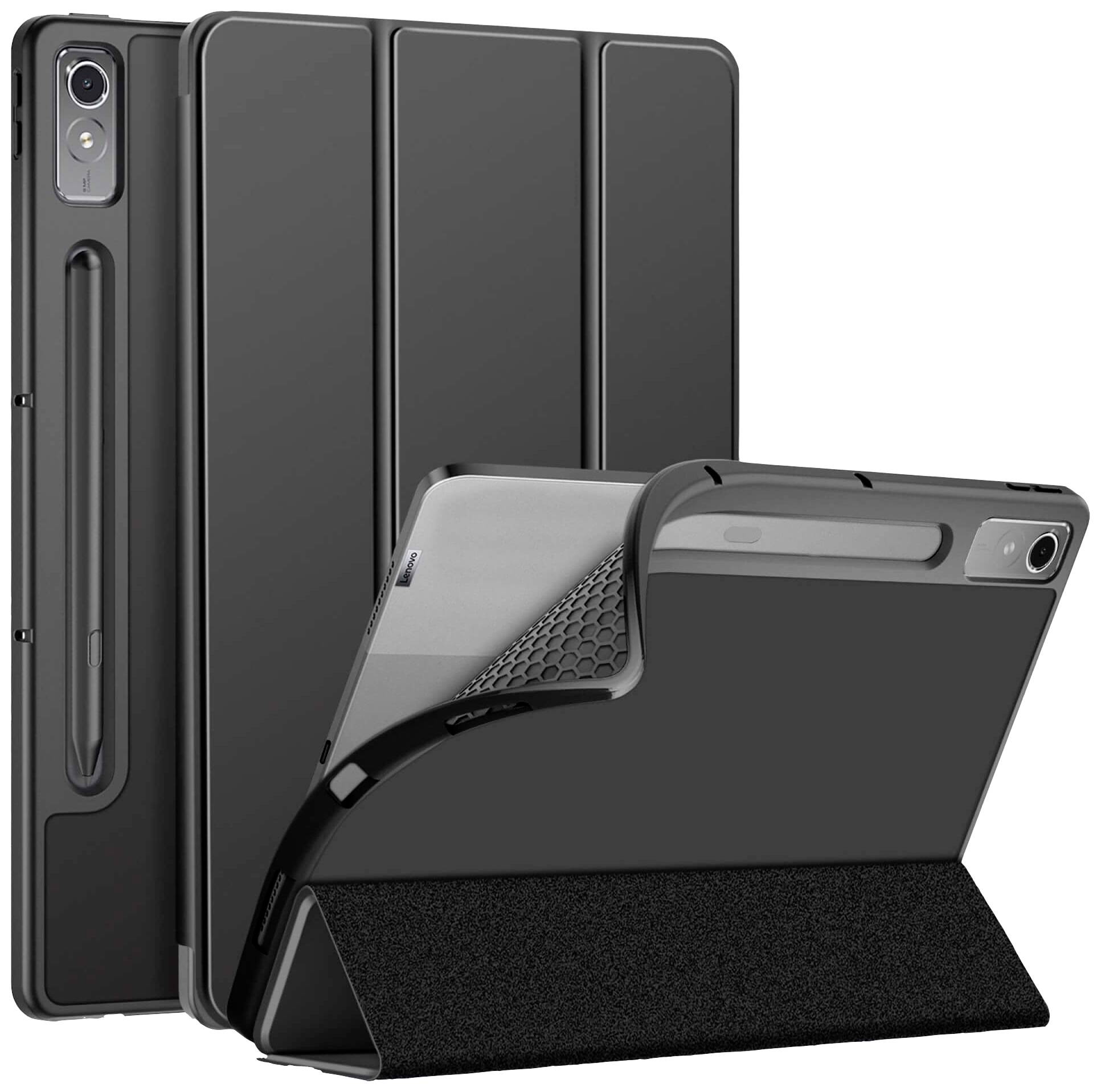 JT Berlin Folio Case Tablet PC cover Lenovo Tab P12 Bookcover Black