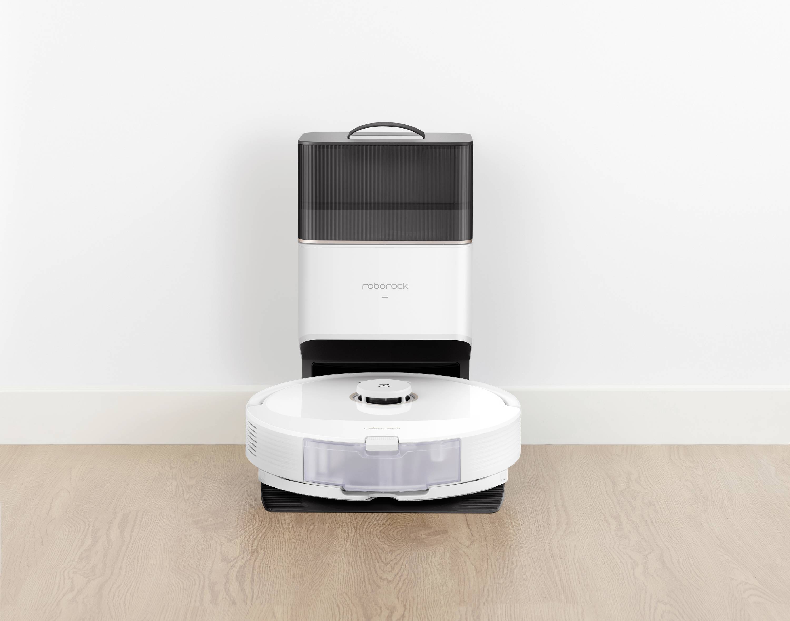 Roborock Q8 Max+ Weiß Robotic vac/sweeper White