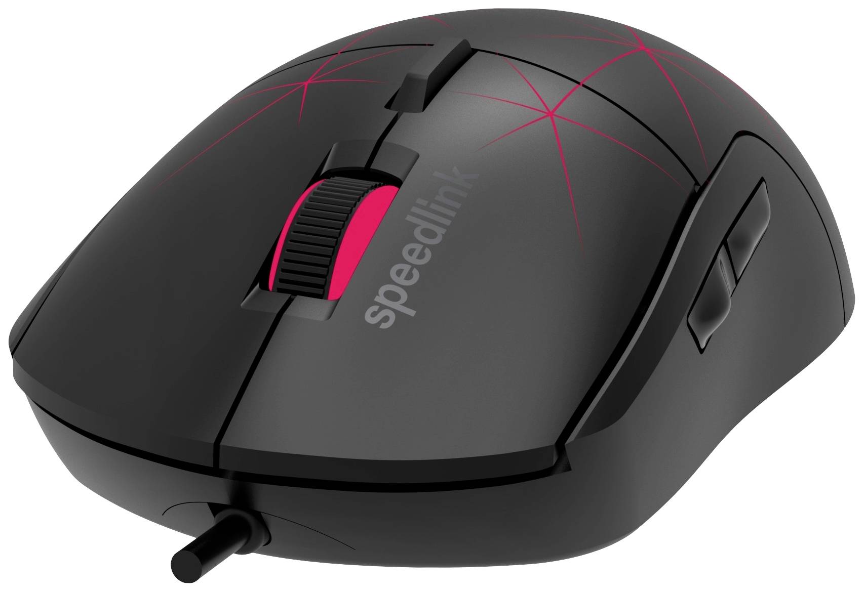 SpeedLink CORAX Gaming mouse USB Black 5 Buttons 3200 dpi Backlit, Built-in scroll wheel