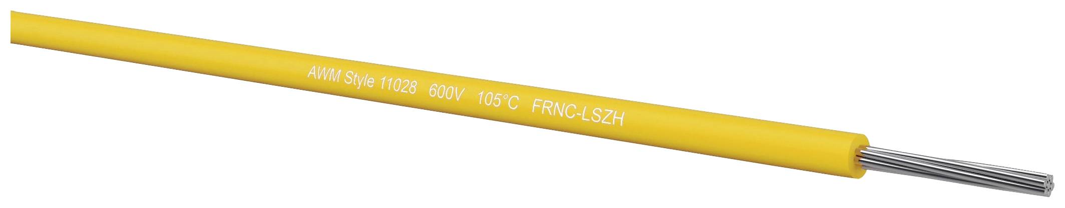 Kabeltronik 090200711 Strand UL 11028 1 x 0.56 mm² Orange 250 m