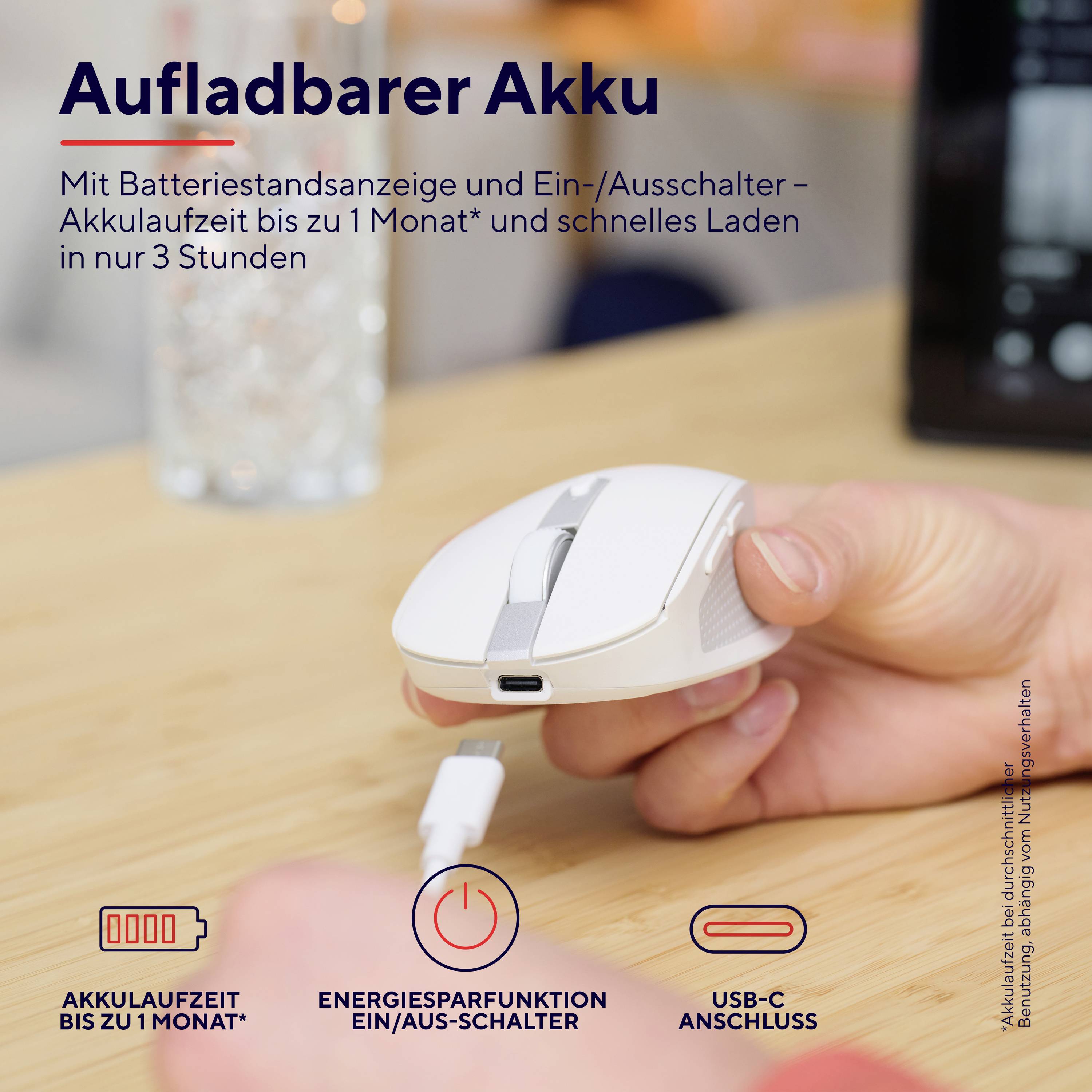 Trust OZAA COMPACT Mouse Radio Optical White 6 Buttons 3200 dpi Built-in scroll wheel