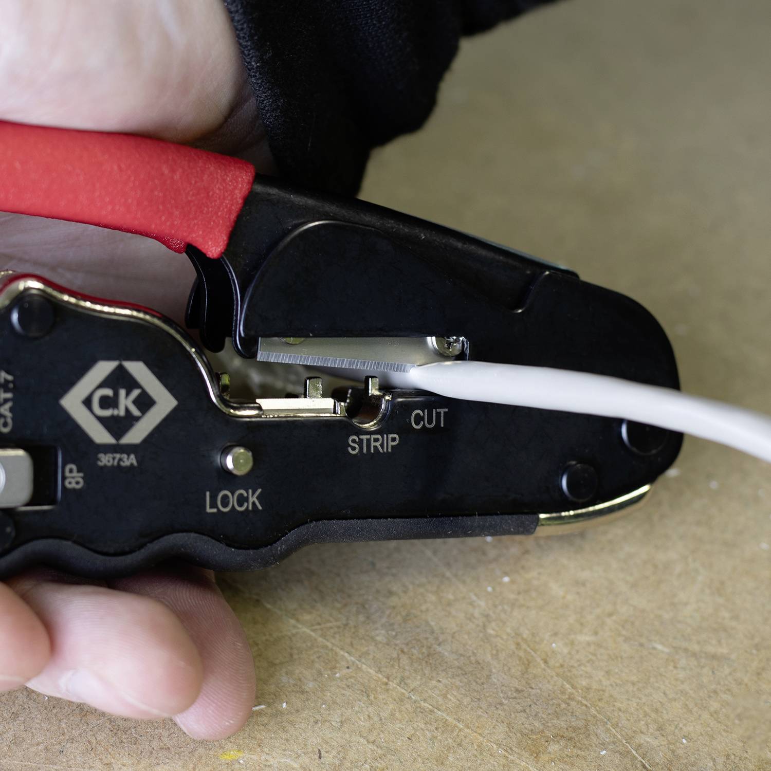 C.K T3673A T3673A Crimper RJ11, RJ45