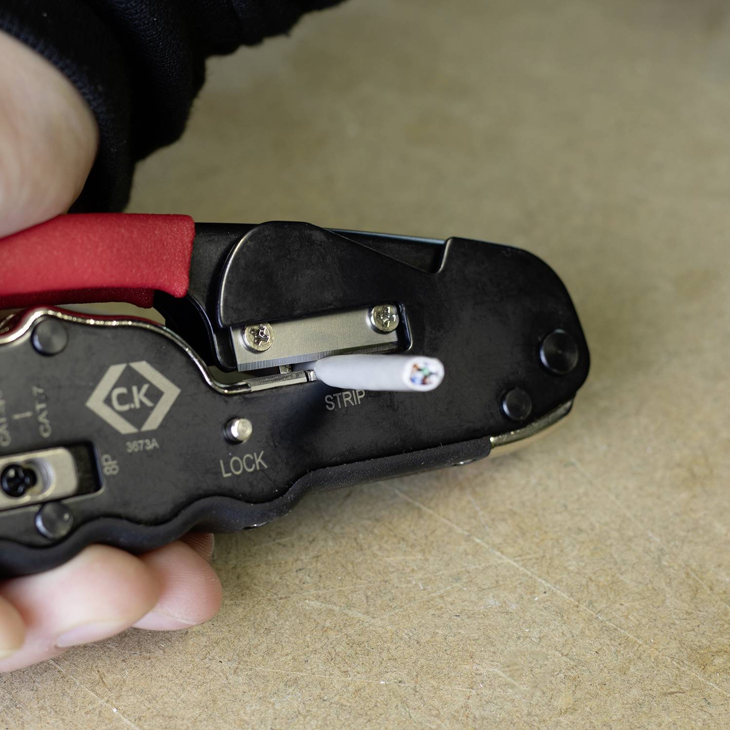 C.K T3673A T3673A Crimper RJ11, RJ45