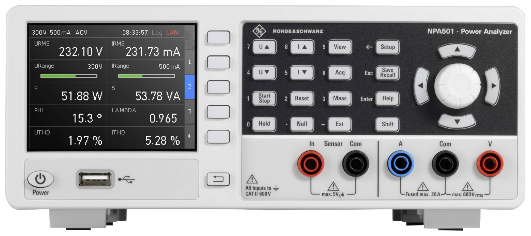 Rohde & Schwarz R&S®NPA501-G Network diagnostics