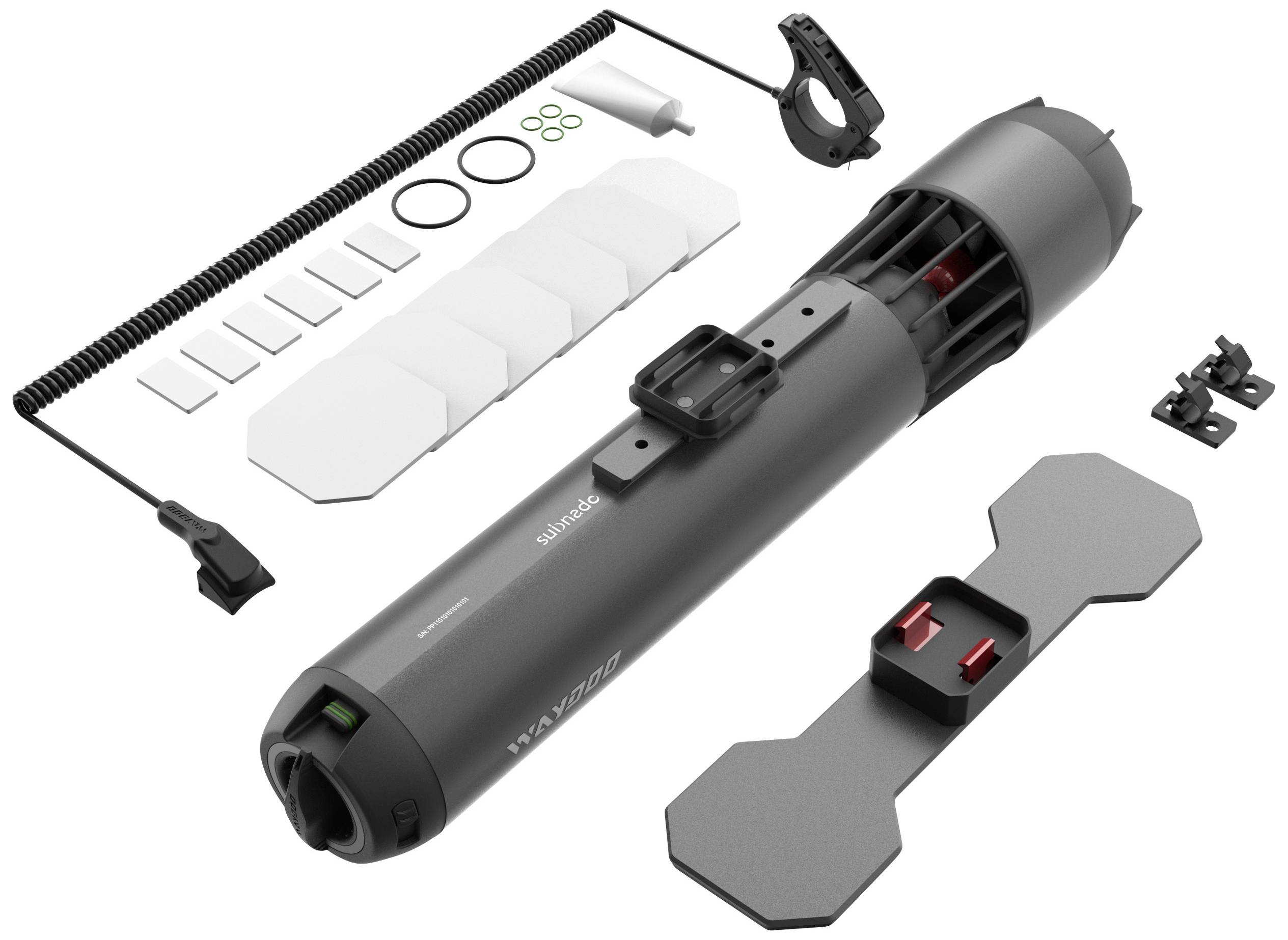 WAYDOO Subnado Sup Kit Seascooter Black Li-ion 25.2 V 3900 mAh