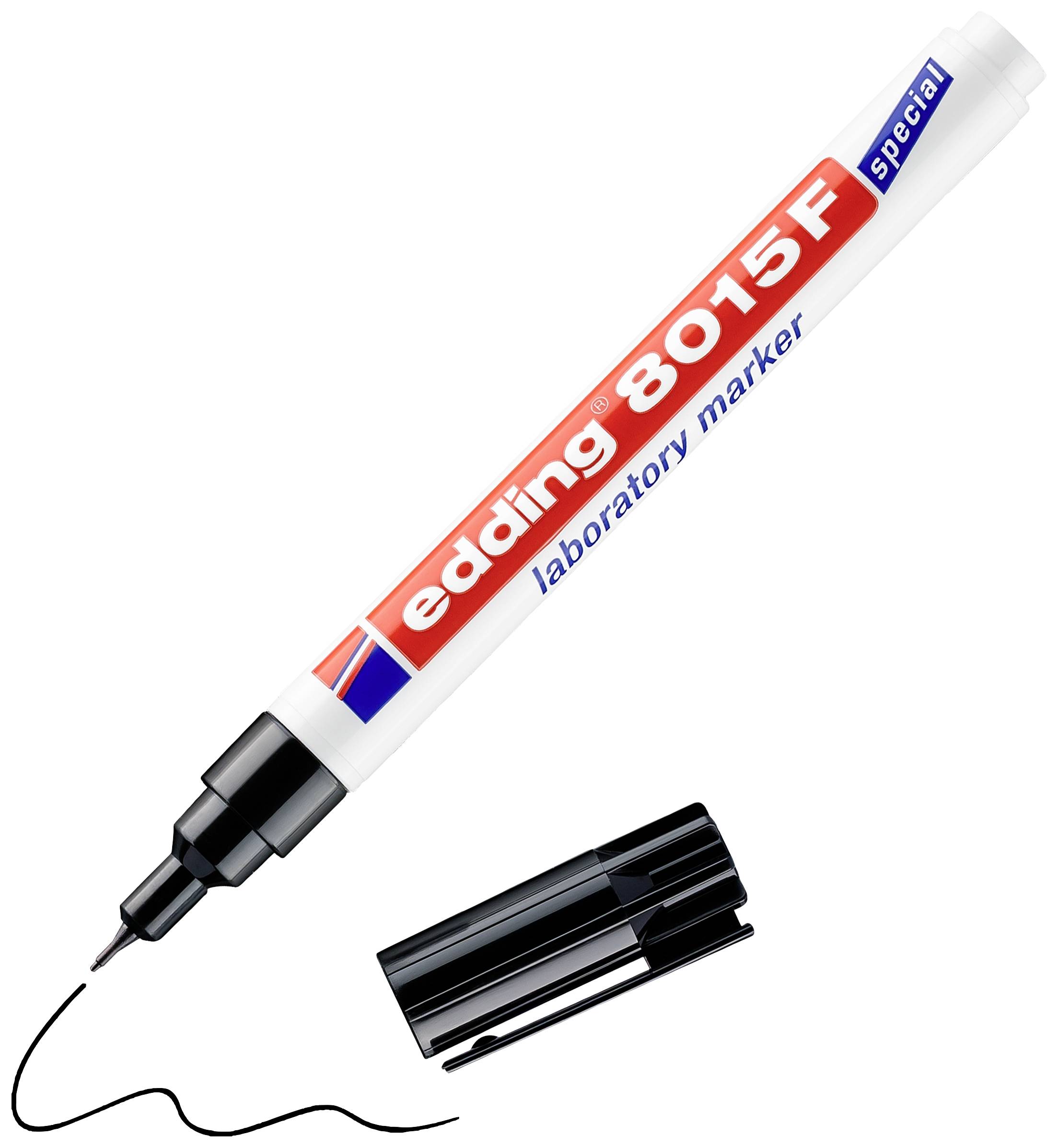 Edding 4-8015 Lab marker Black waterproof: Yes