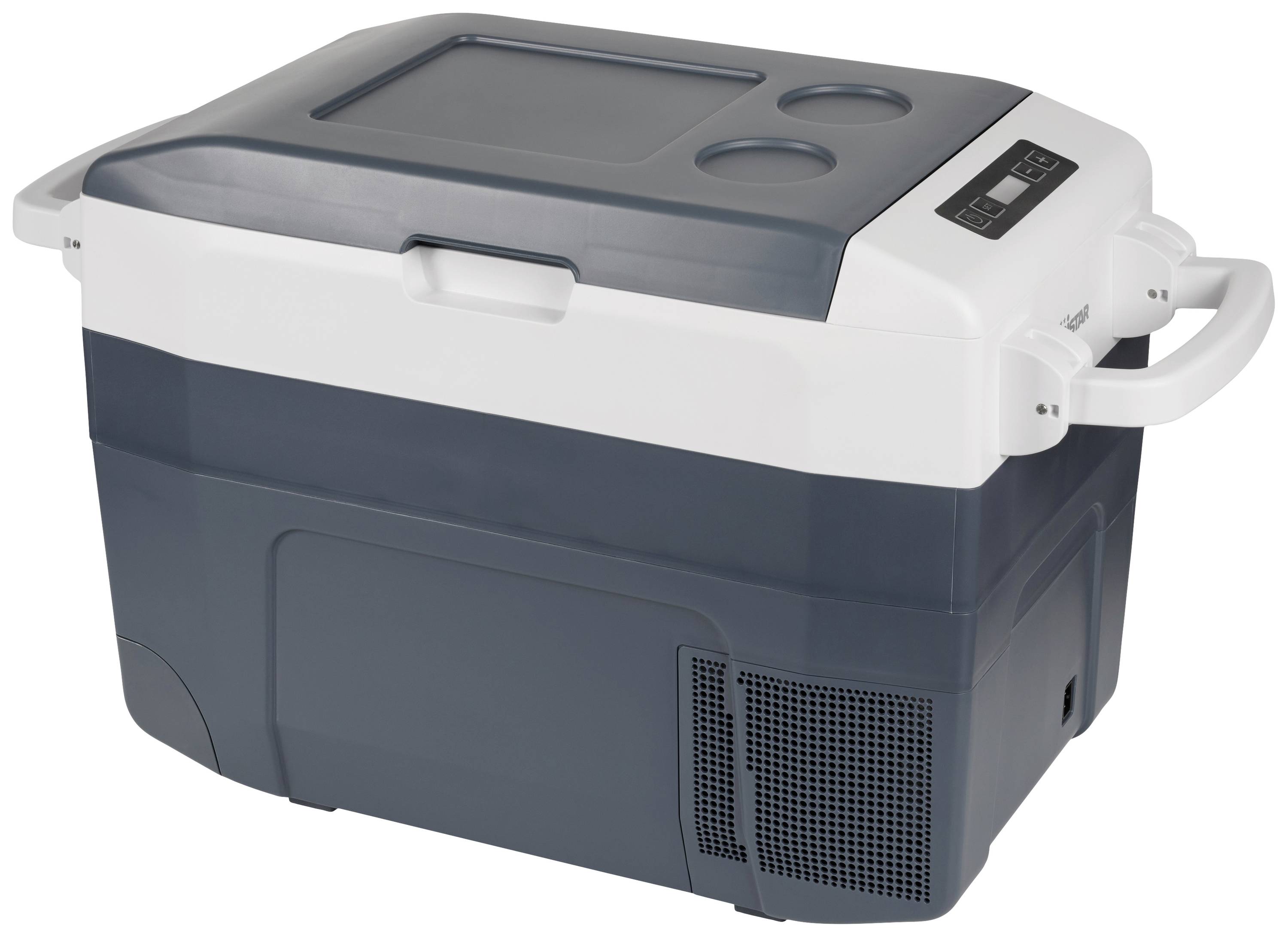 Tristar KB-7740 Cool & heating box EEC: D (A - G) Compressor 12 V, 230 V Dark grey, Light grey 37 l 18 °C