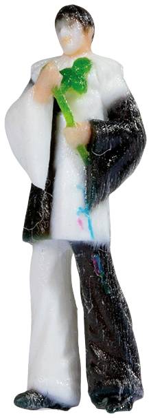 NOCH H0 Harlekin Painted, Standing