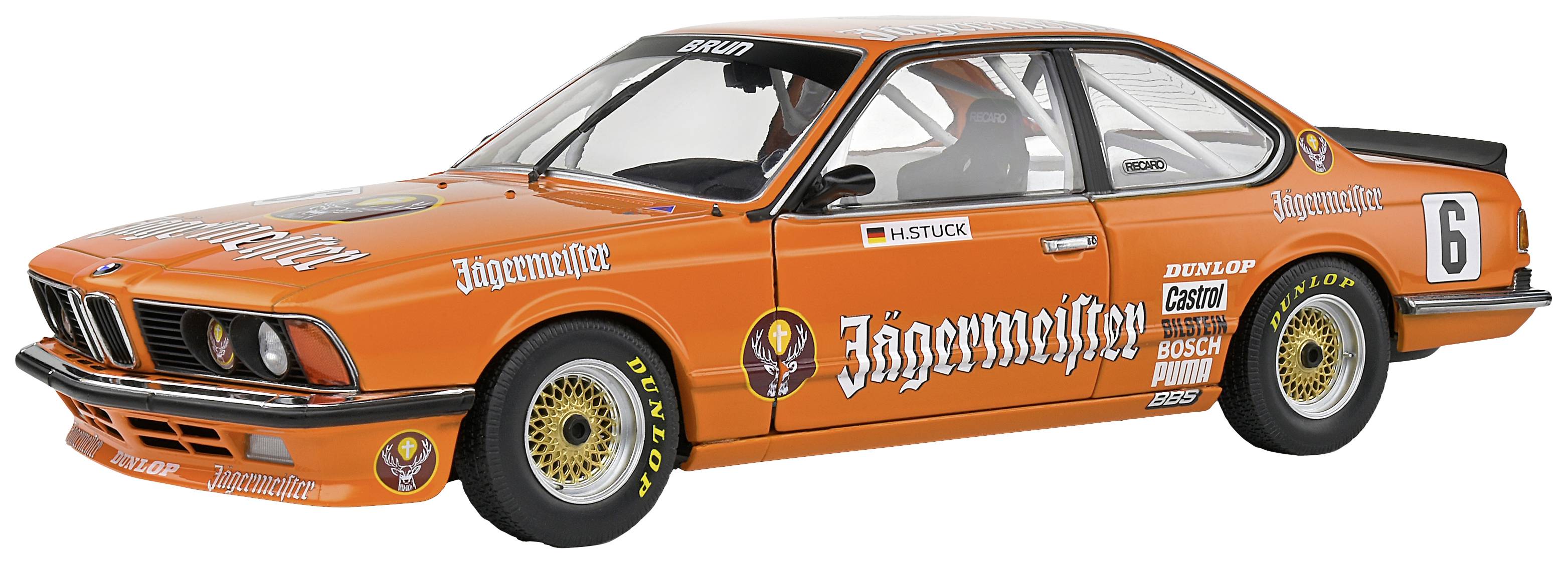 Solido BMW 635 CSI (E24) orange #6 1:18 Model car