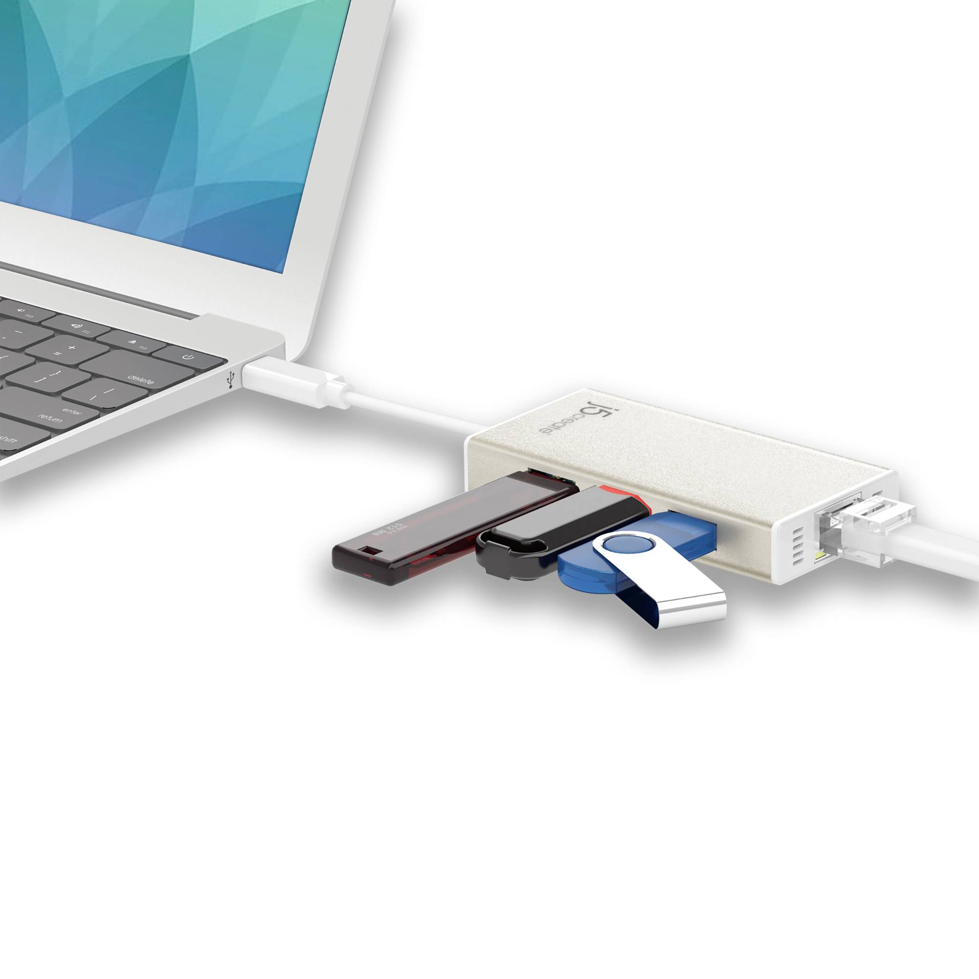 j5create USB-C® Adapter JCH471-N 0.145 m