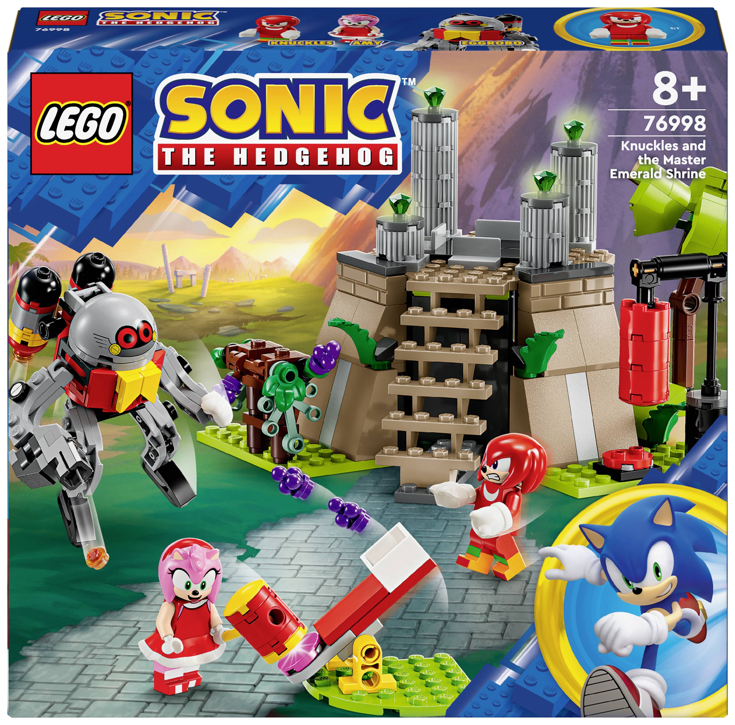 76998 LEGO® Sonic the Hedgehog Knuckles and the shrine of Master Emerald