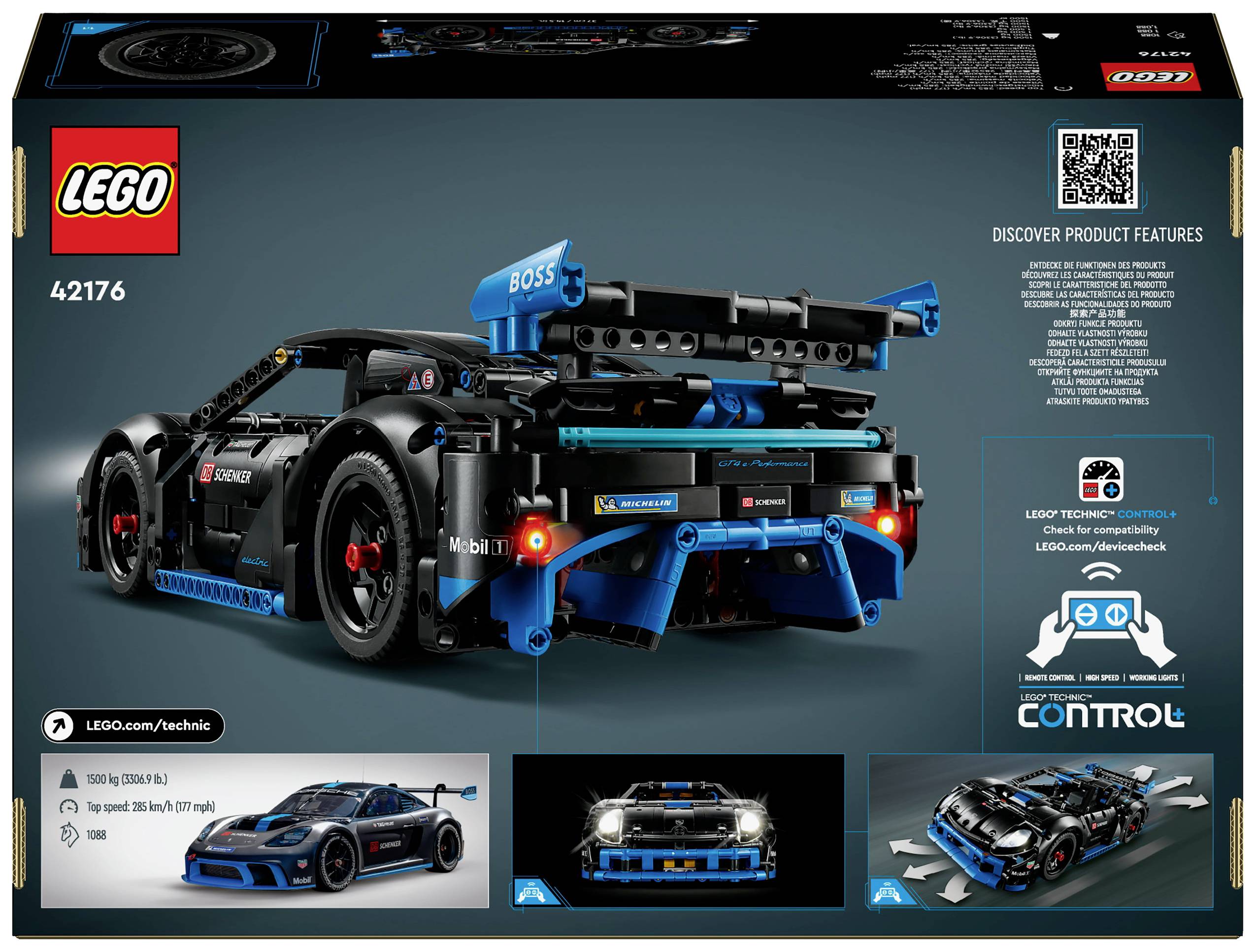 42176 LEGO® TECHNIC Porsche GT4 e-performance racing car