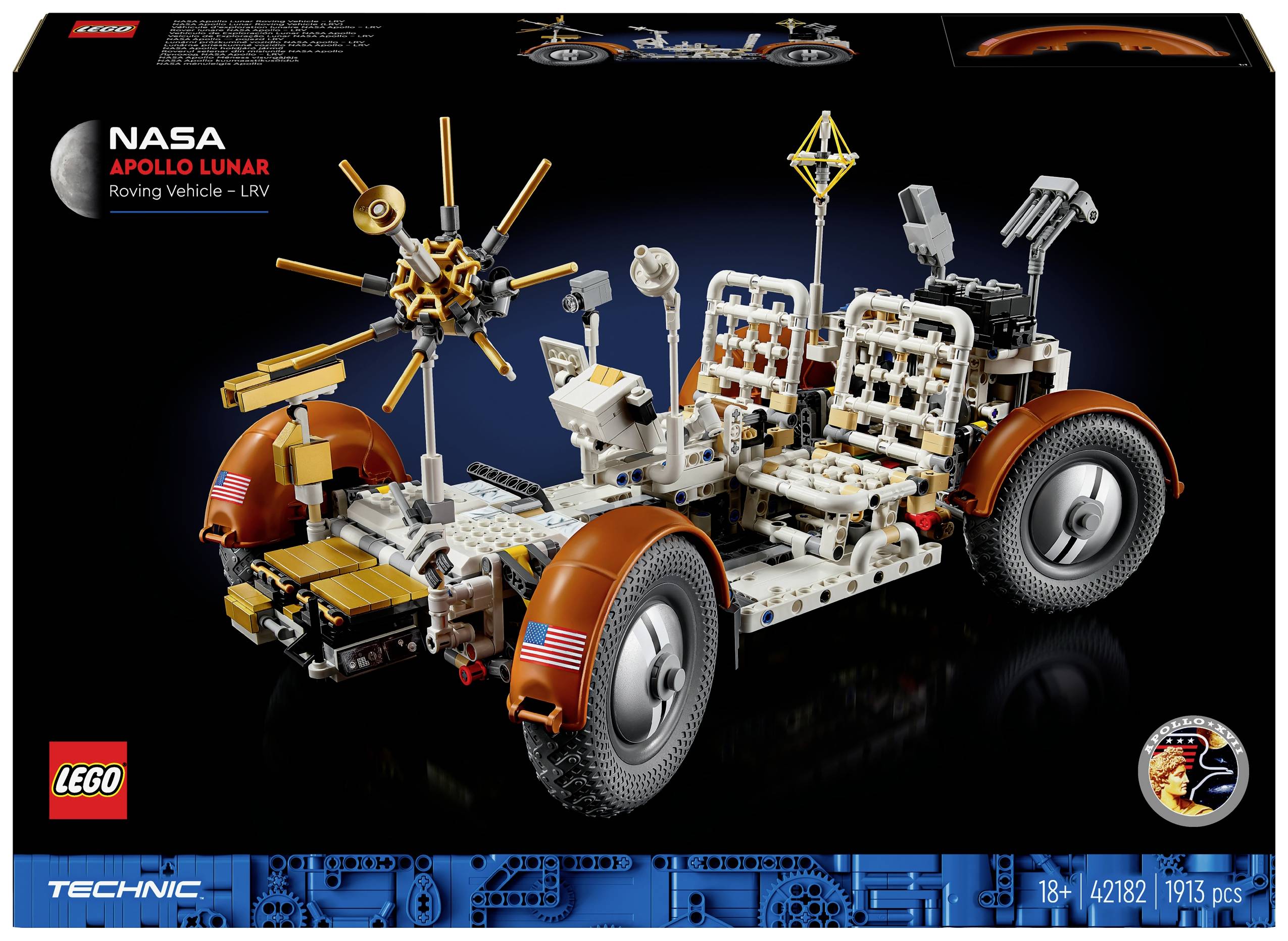 42182 LEGO® TECHNIC NASA Apollo Lunar Roving Vehicle (LRV)