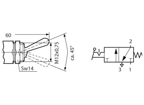 Kendrion Sitzventil 0 up to 12 bar 1 pc(s)