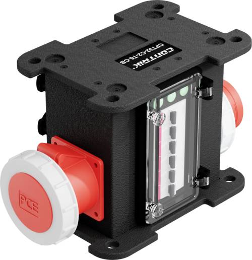 Contrik 1028847 1-piece Socket splitter Black