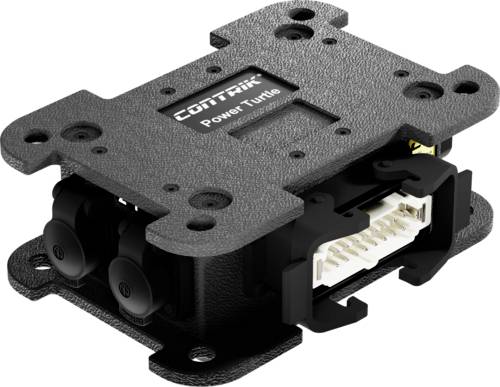 Contrik 1028228 1-piece Socket splitter Black