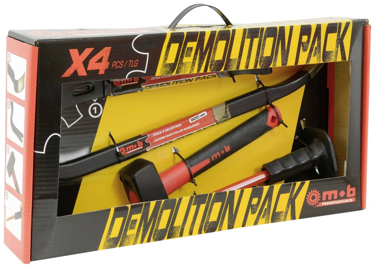 MOB 977501 Aluminium hammer 5120 g 420 mm 1 Set