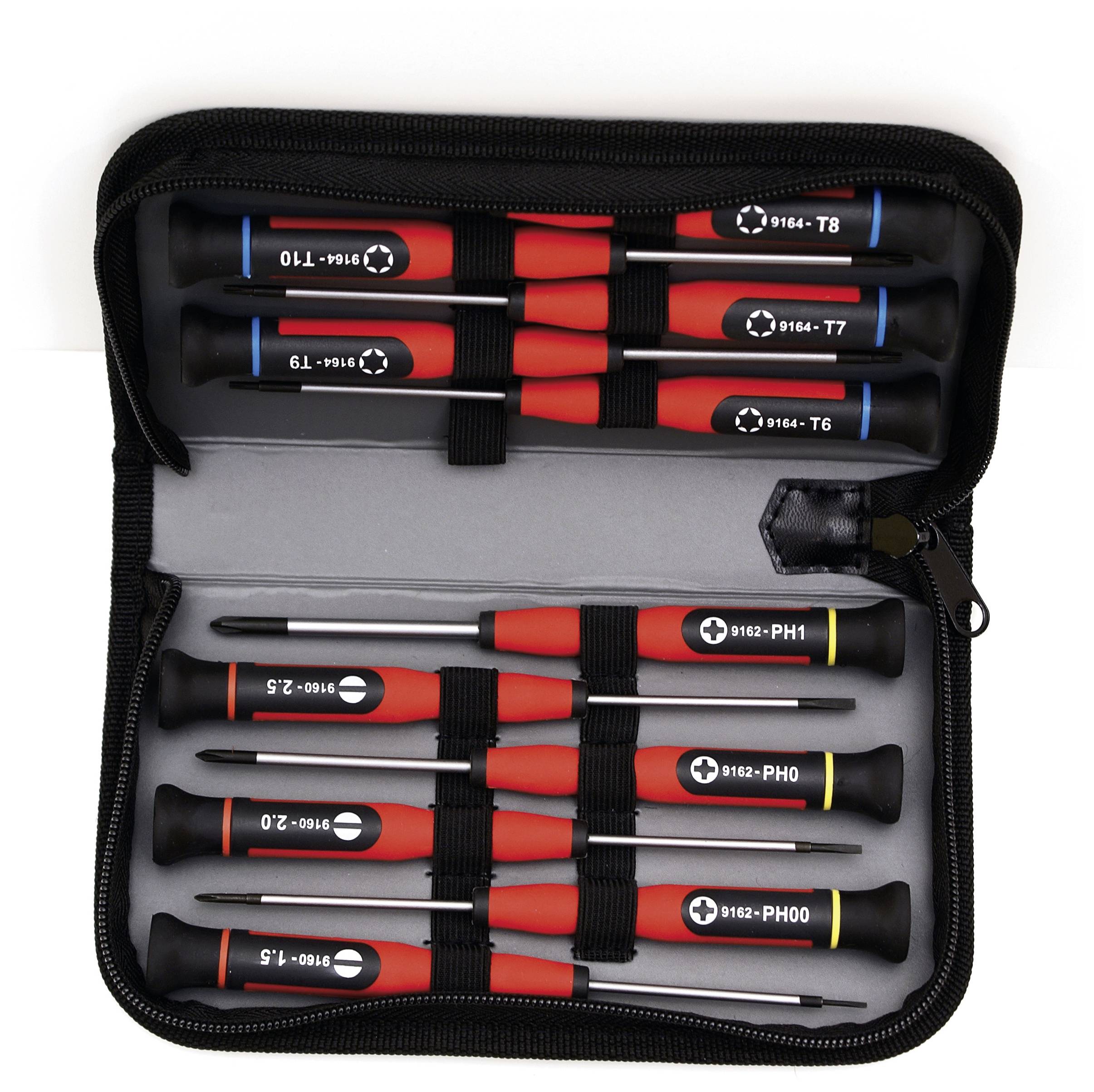 MOB 9169020001 Electrician Screwdriver set 12-piece Star, Slot, PH