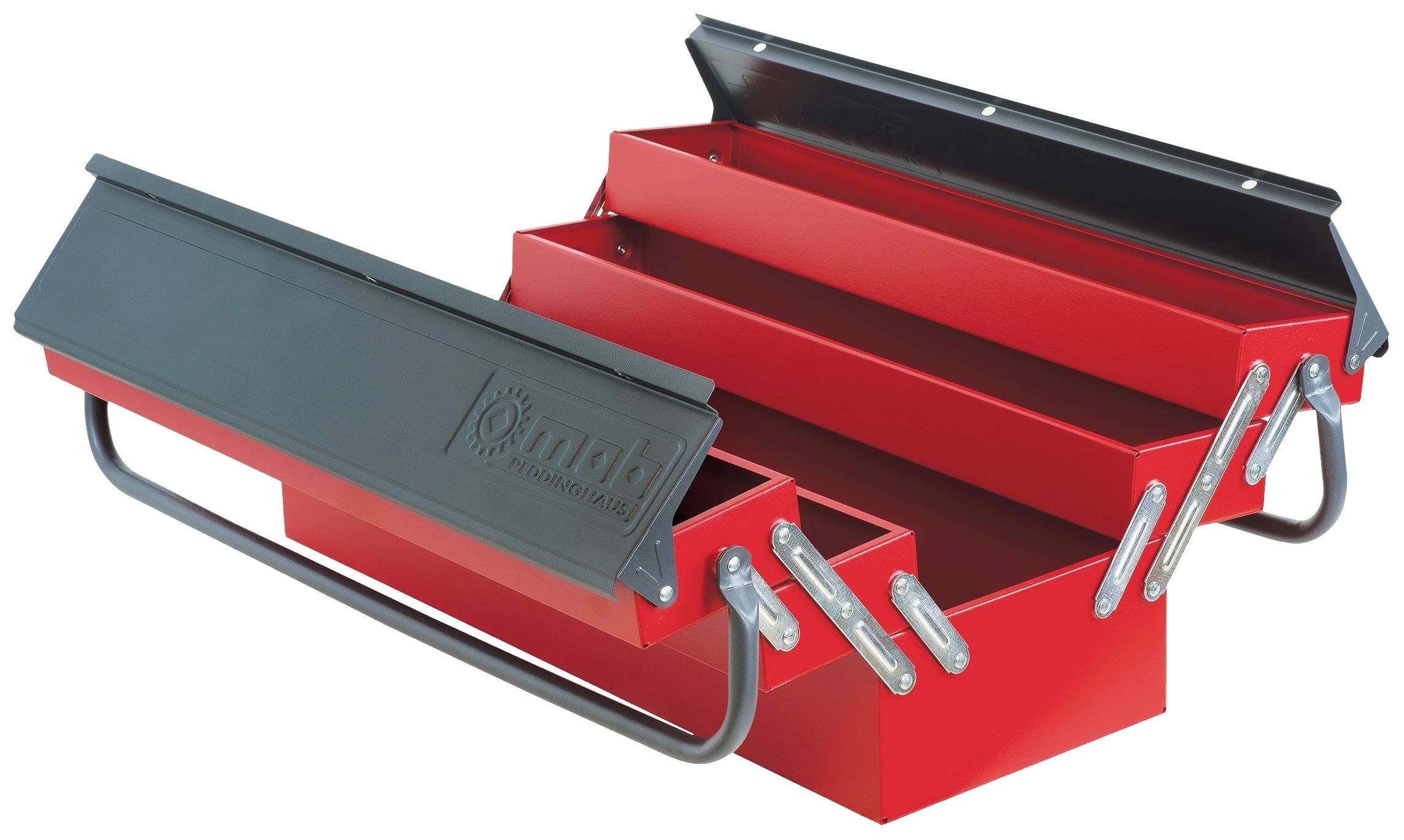 MOB 9501000001 BI-COLOR Tool box (empty) Red