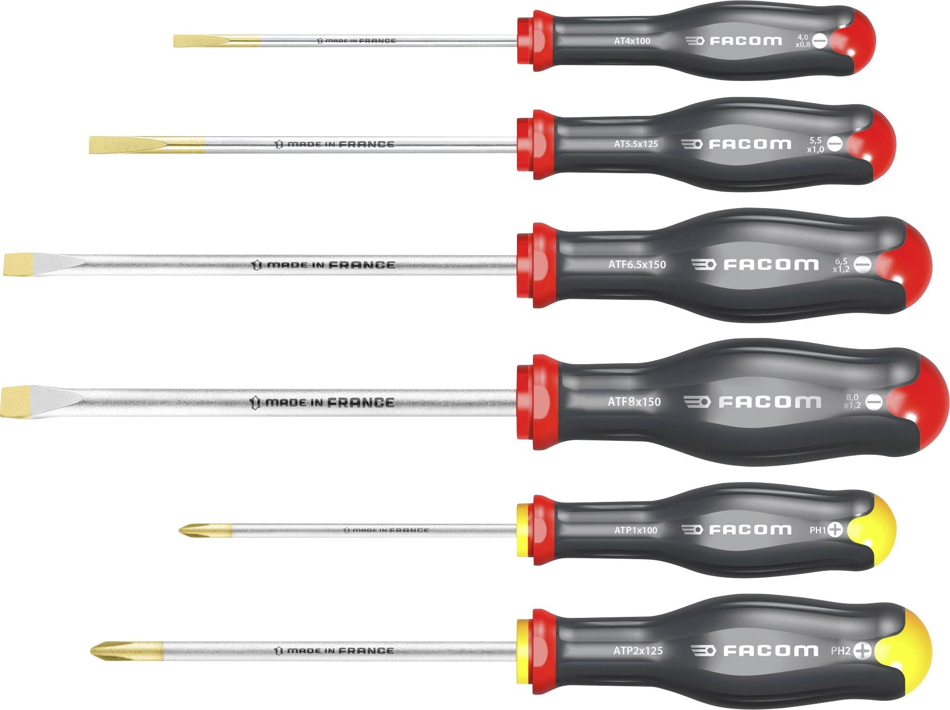 Facom Workshop Screwdriver set 6-piece