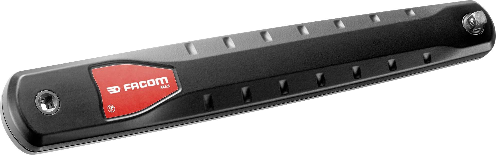 'Facom' tool holder made of black plastic with red logo in the centre.