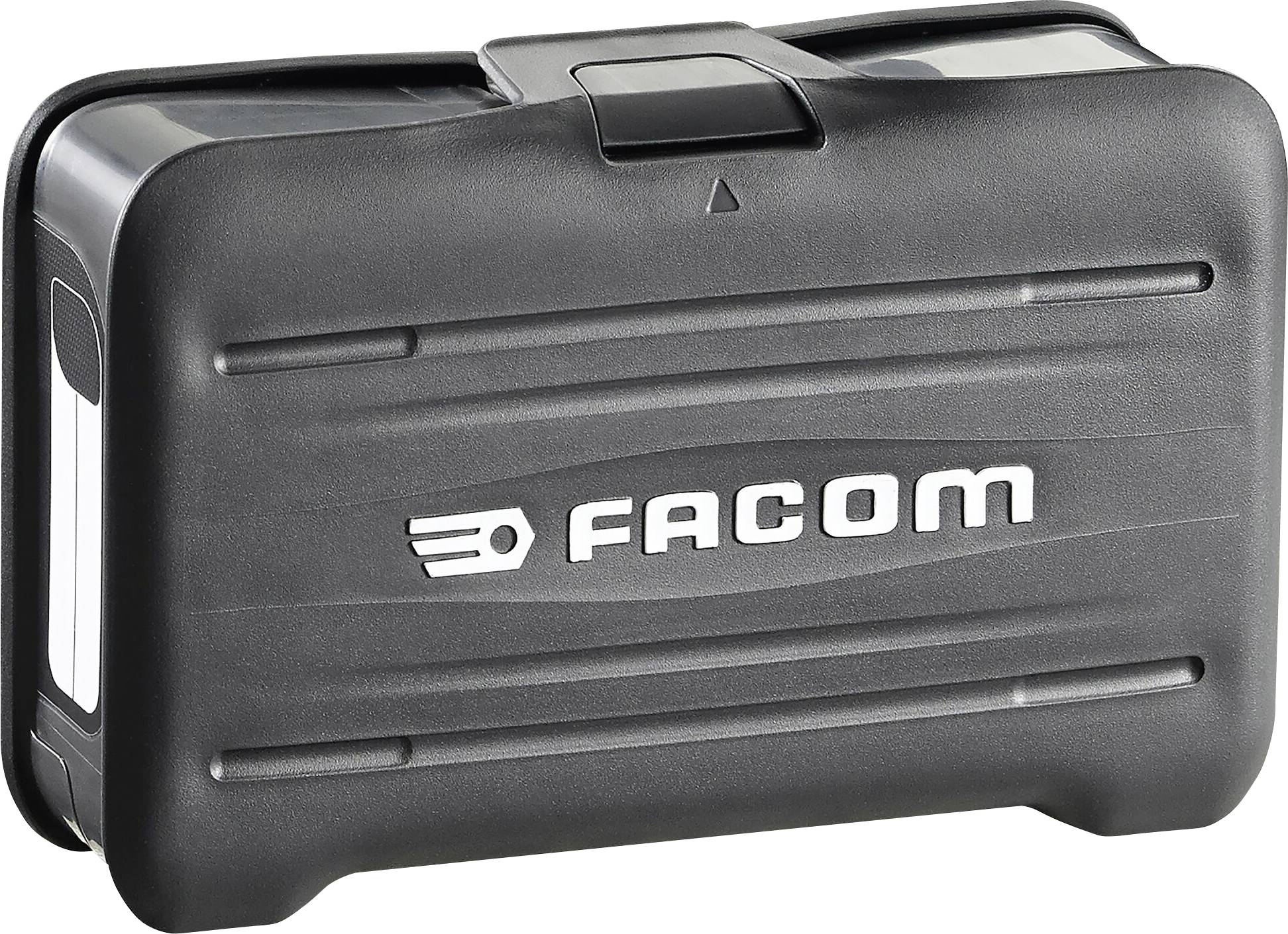 Black plastic case with the 'FACOM' logo in the centre.