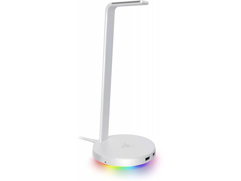 RAZER Base Station V2 Chroma Mercury Headphones stand Compatible with:Over-ear, On-ear Grey-white