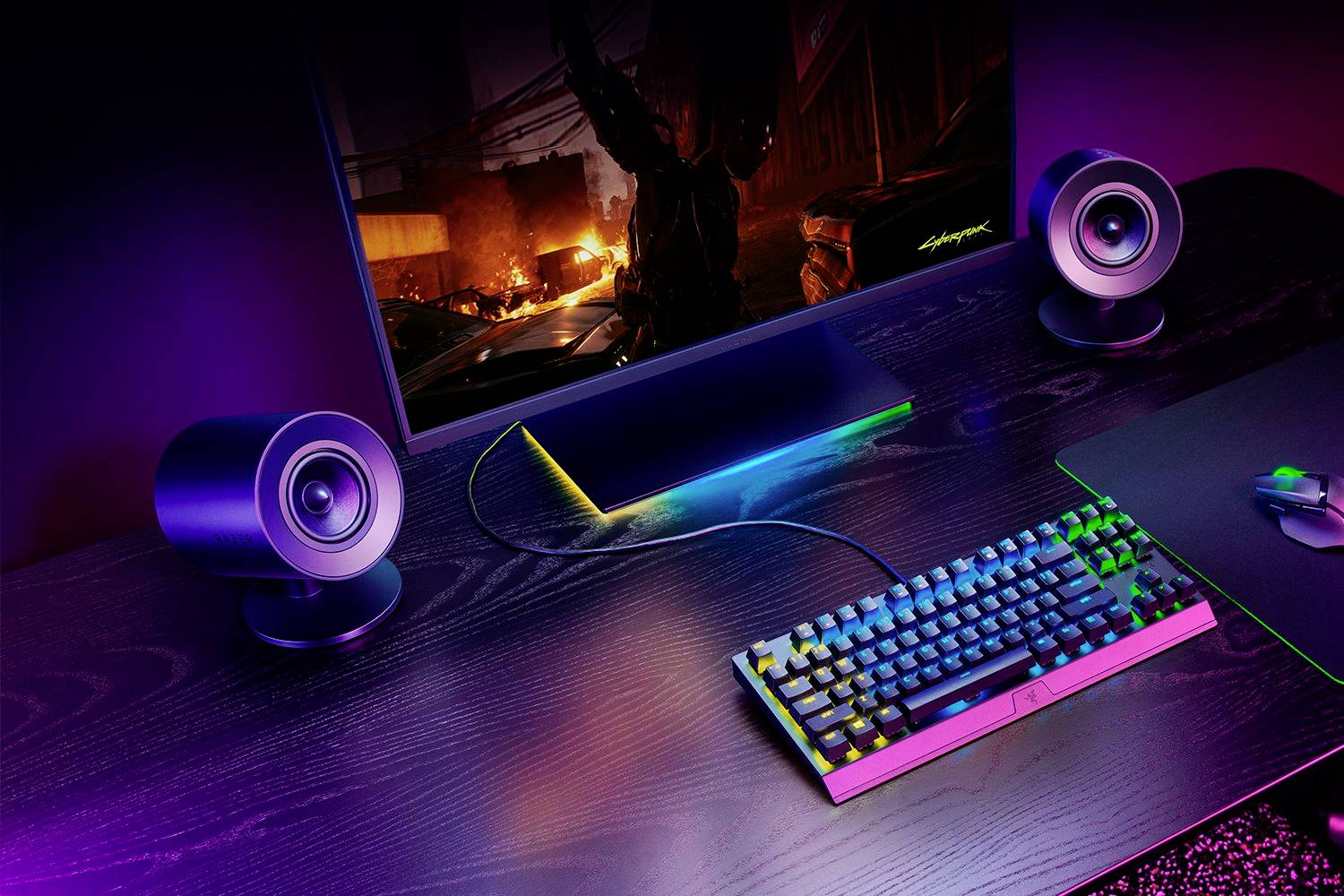 RAZER Nommo V2 X 2.0 PC speaker Bluetooth® Black