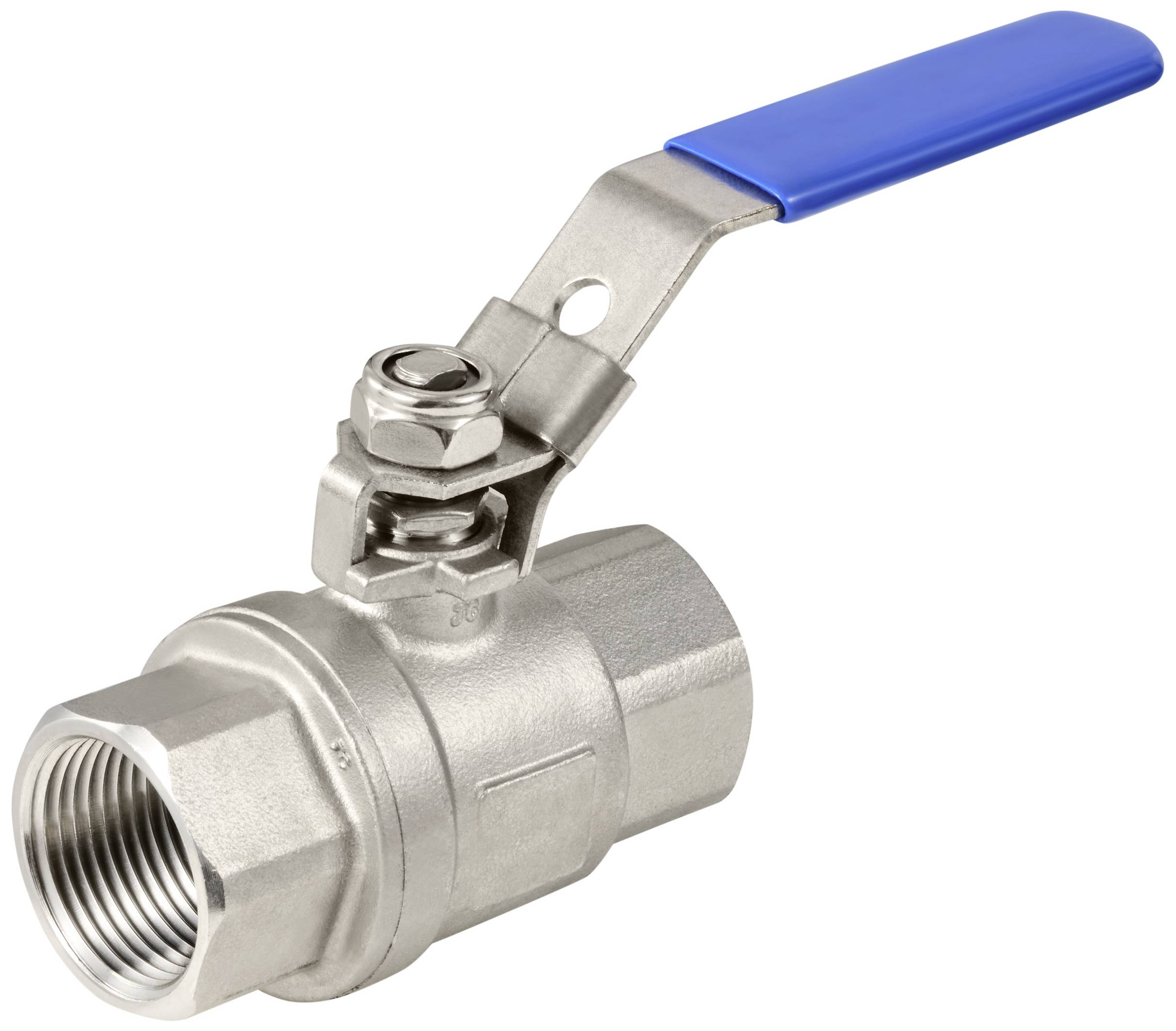 TRU COMPONENTS TC-2PC-DN25-316 TC-12770356 Ball valve Internal thread: G1" 64 bar (max) 1 pc(s)