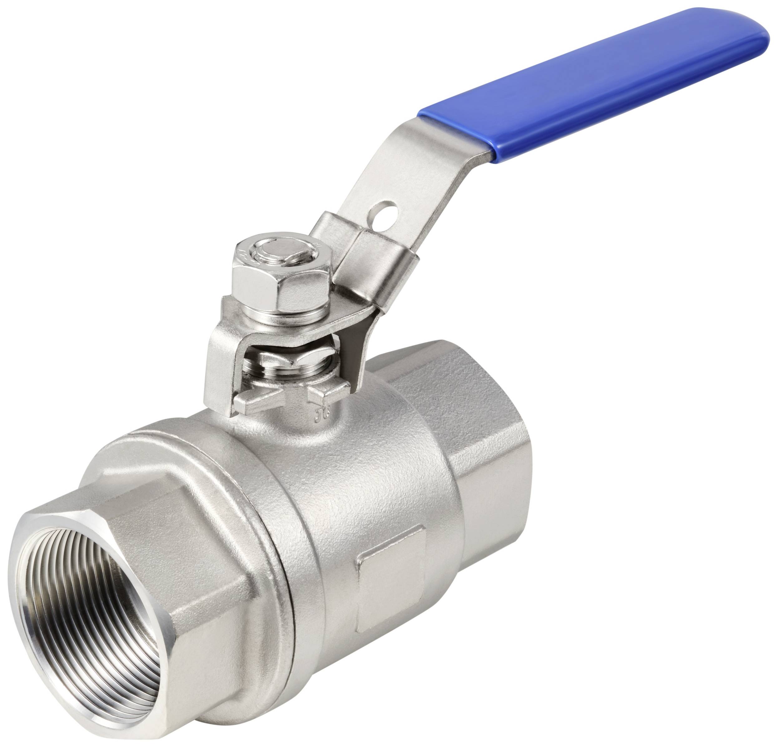 TRU COMPONENTS TC-2PC-DN40-316 TC-12770364 Ball valve Internal thread: G1 1/2" 64 bar (max) 1 pc(s)