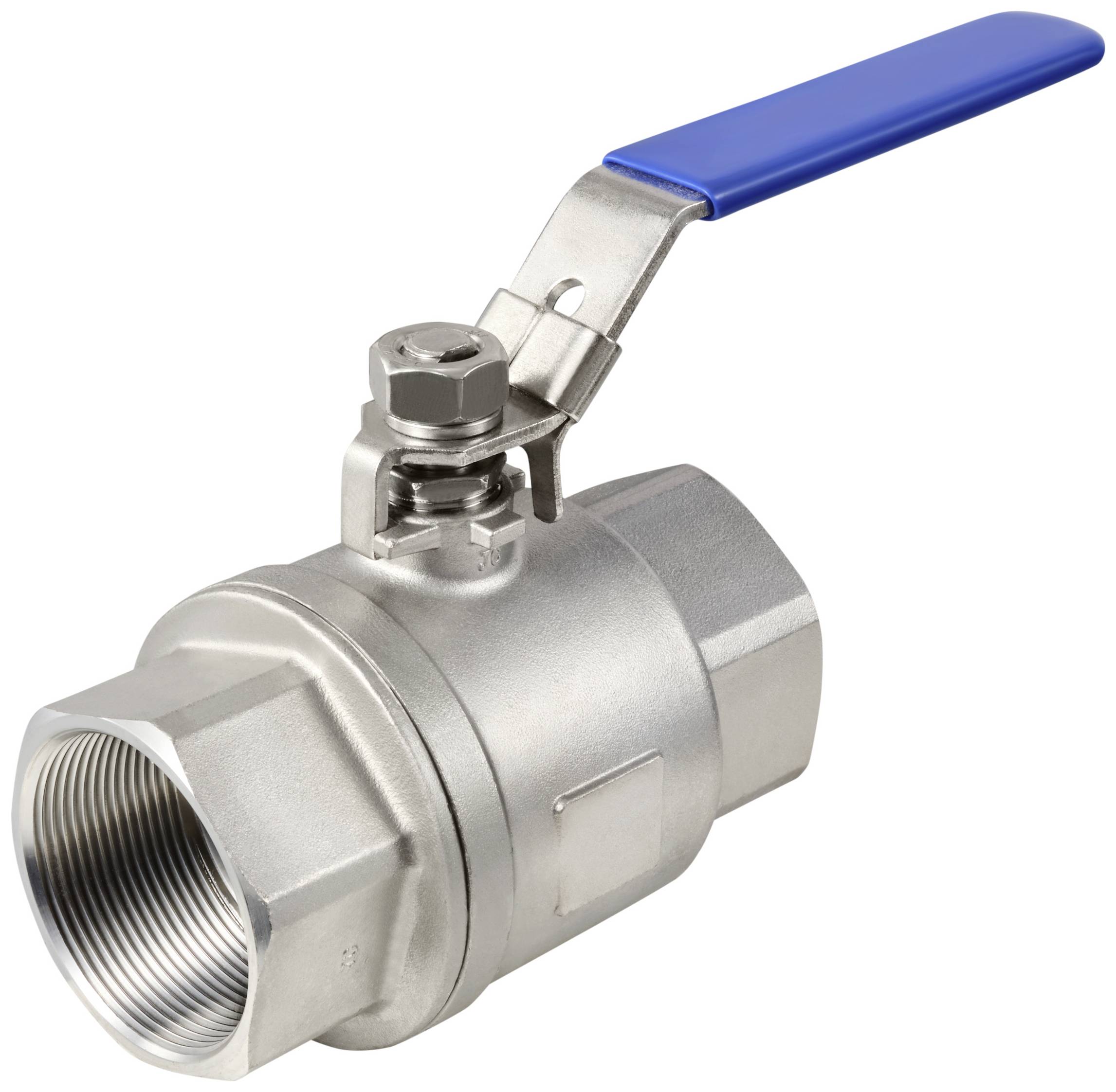 TRU COMPONENTS TC-2PC-DN50-316 TC-12770368 Ball valve Internal thread: G2" 64 bar (max) 1 pc(s)