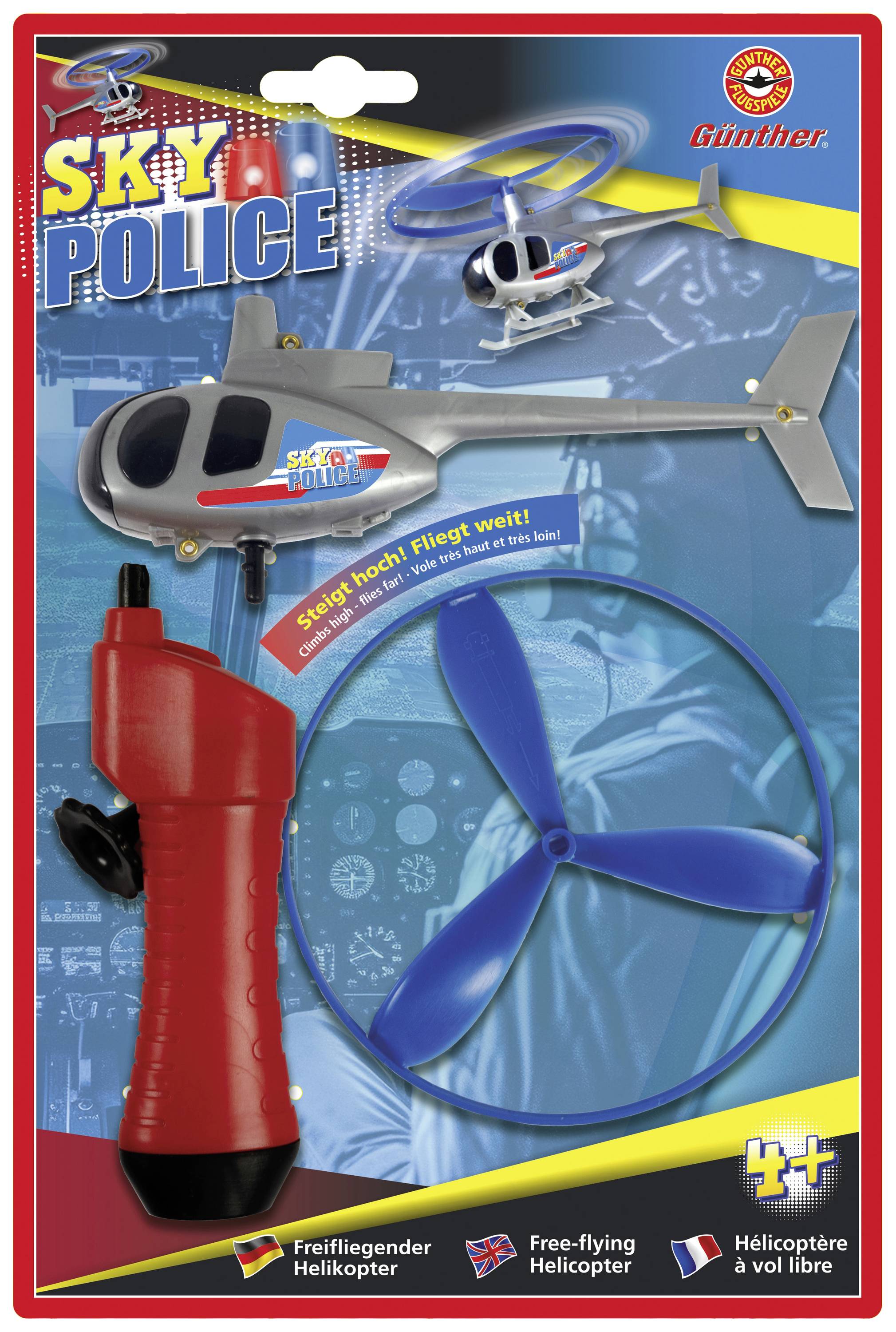 Günther Flugspiele 1679 Glider SKY Police