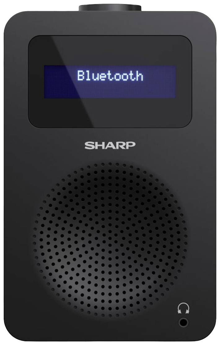 Sharp DR-430 Desk radio DAB+, DAB, FM Bluetooth Black