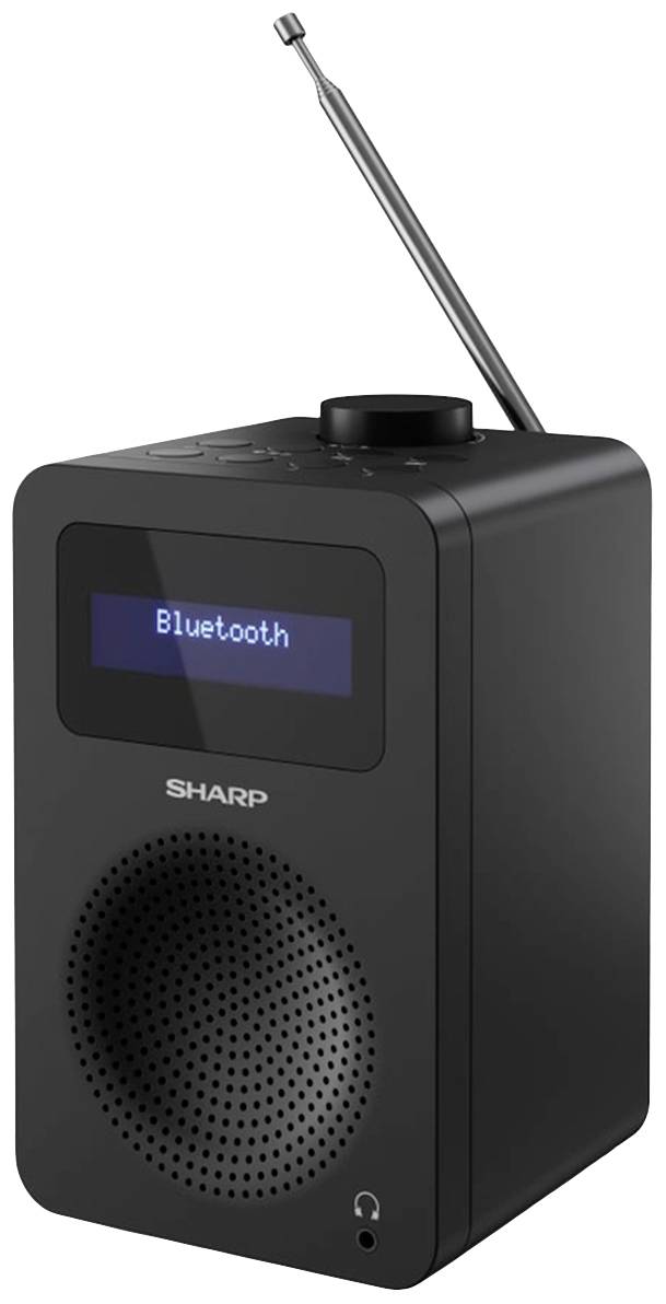 Sharp DR-430 Desk radio DAB+, DAB, FM Bluetooth Black