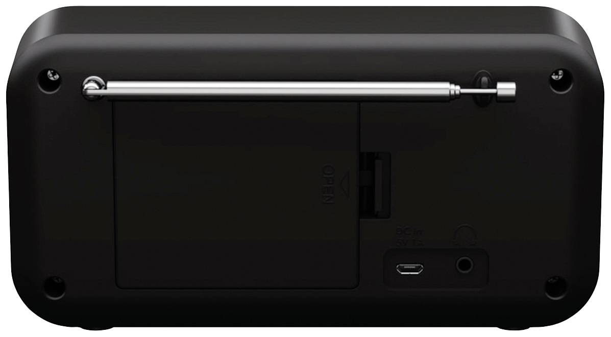 Sharp DR-P420 Desk radio DAB+, DAB, FM Bluetooth, USB Black