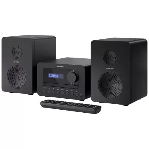 Sharp XL-B520D Audio system AUX, Bluetooth, DAB+, USB, Incl. remote control 40 W Black Sharp XL-B520D Audio system AUX, Bluetooth, DAB+, USB, Incl. remote control 40 W Black