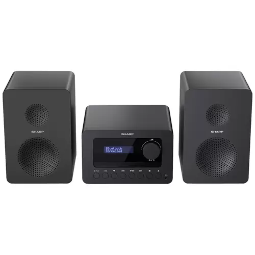 Sharp XL-B520D Audio system AUX, Bluetooth, DAB+, USB, Incl. remote control 40 W Black Sharp XL-B520D Audio system AUX, Bluetooth, DAB+, USB, Incl. remote control 40 W Black