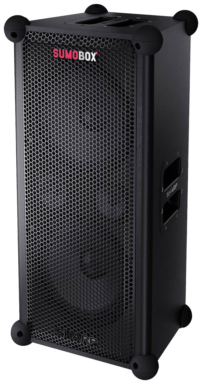 Sharp CP-LS100 SumoBox: Bluetooth speaker Aux, USB Black