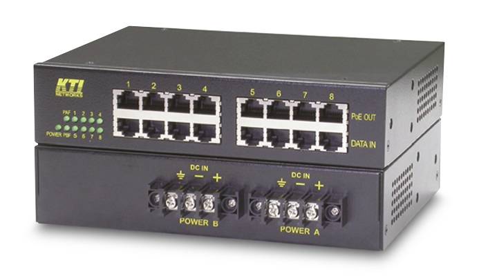 KTI KPOE-800HP PoE injector