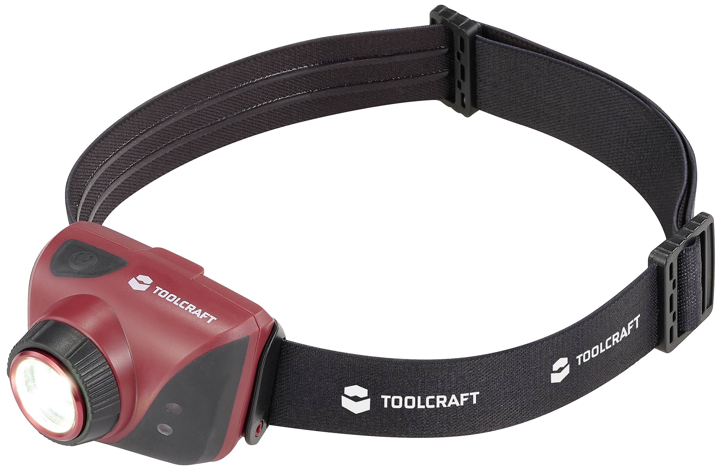 TOOLCRAFT LED (monochrome) Headlamp rechargeable 580 lm 6.45 h TO-9581292