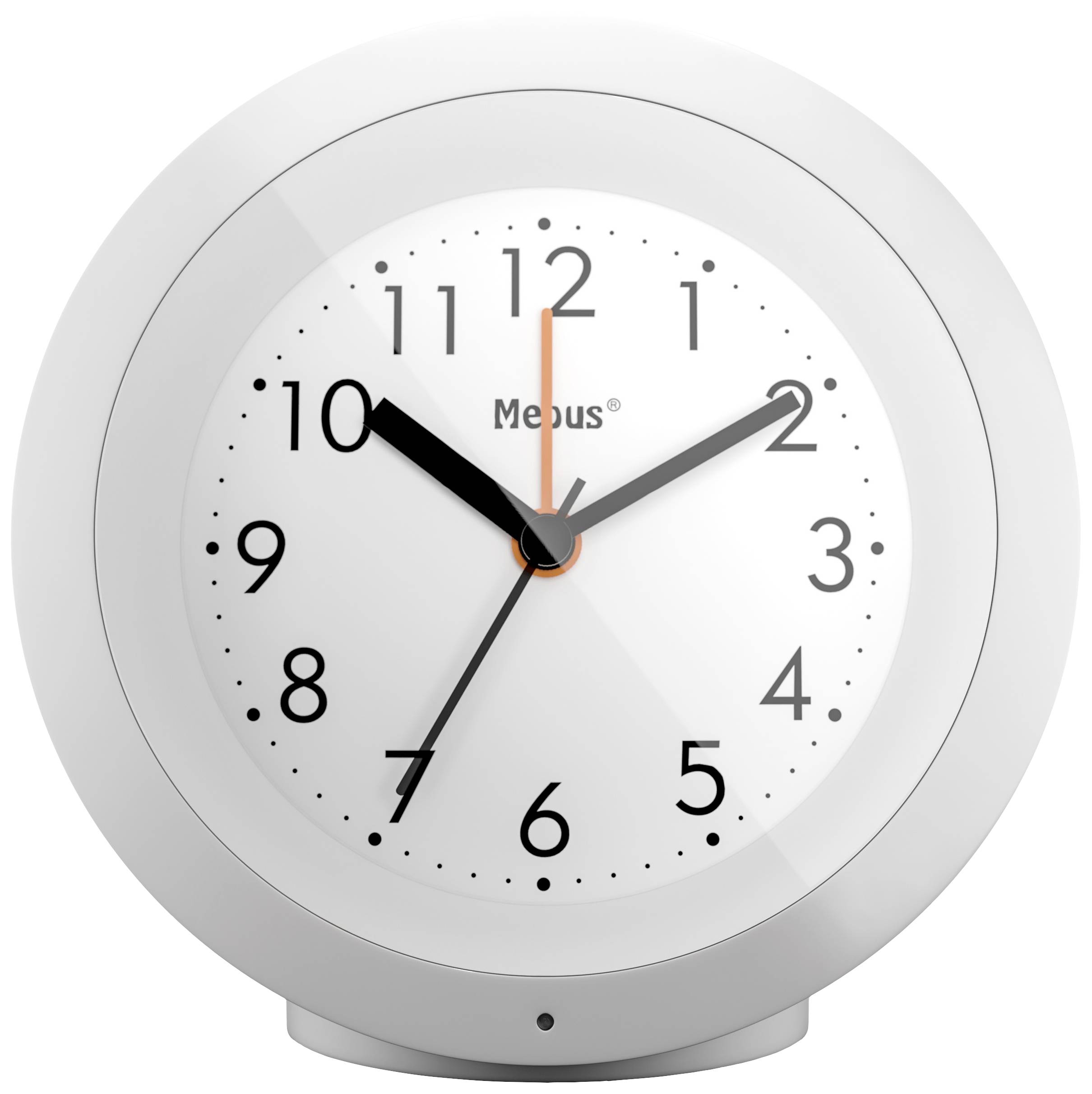 Mebus 25629 Quartz Alarm clock White